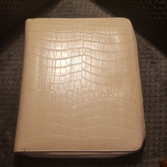 kikki.K Other - Kikki K cream croc A5 planner